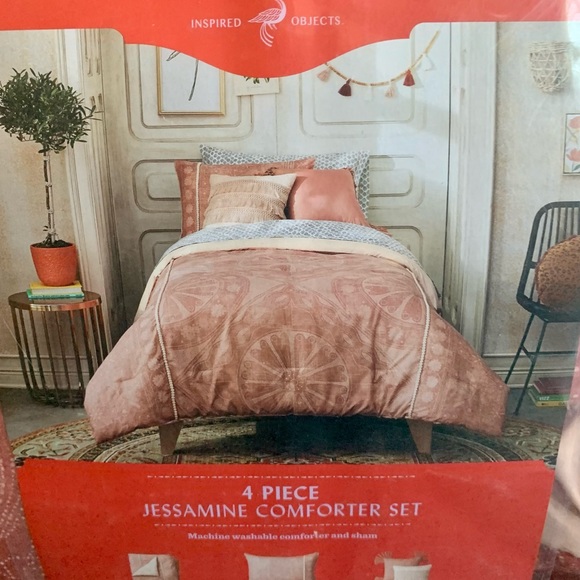 Opalhouse Bedding Opalhouse 4 Piece Jessamine Comforter Set W